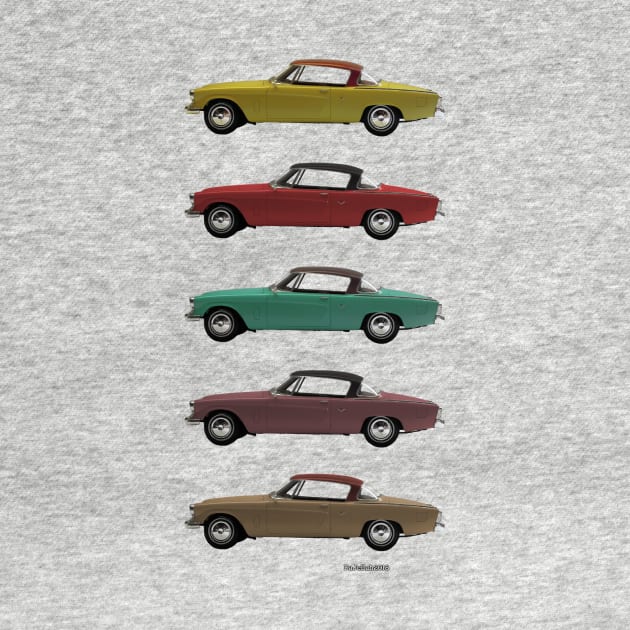 Five Studebakers by DaJellah